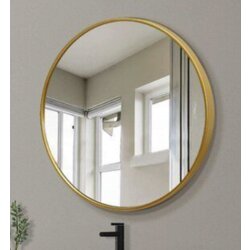 Ceramica lux ogledalo alu-ram, fi 80, gold- CL7 300004 Cene