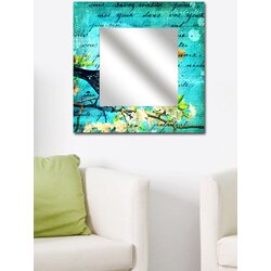Wallity Zidno ogledalo MA-48, 50x50 cm, šareno Cijene