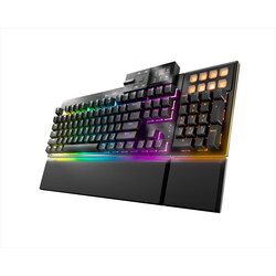Be Quiet! DARK MOUNT Silent Linear Gaming Keyboard, be quiet! Silent Linear Mechanical Switches, 8 Customizable Display Keys, Hot-swappable Numpad an Cene