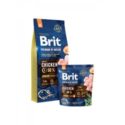 BRIT Premium by Nature Premium by Nature Junior M suha hrana za pse, 3kg Cene
