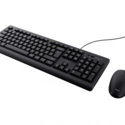 Trust Basics set tast.+ miš tastatura US lokalizacija žičani Cijene
