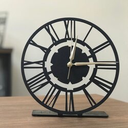Bystag Crni Dekorativni Sat Net Pod Cene
