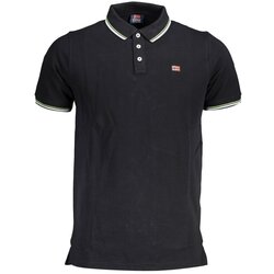 SCUOLA NAUTICA ITALIANA NORWAY 1963 BLACK MEN'S SHORT SLEEVED POLO SHIRT Cene