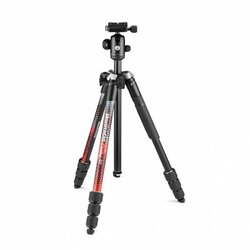 Manfrotto MKELMII4RD-BH Element MII Aluminium Red tripod Cene