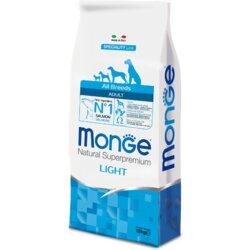 Monge superpremium dog all breeds adult light salmon with rice - 12 kg Cene