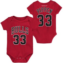 Mitchell And Ness Scottie Pippen 33 Chicago Bulls Mitchell & Ness Retro bodi za bebe Cene