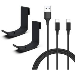 Ipega P5V006 Kabl za punjenje Joypad-a za PS5, Sa kukama za kačenje, Crni Cene