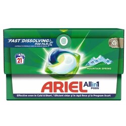 Ariel kapsule za pranje veša all in 1 mountain spring , 21kom Cene