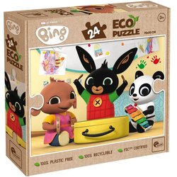Lisciani Giochi Bing i prijatelji sviraju 24-dijelna Eco slagalica 70x50 cm - Lisciani Cene