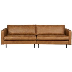 BePureHome smeđi kauč od reciklirane kože Rodeo, 277 cm Cene