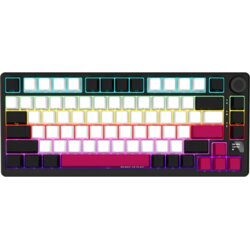 Lorgar KBP7075W, Wireless 75% Mechanical Gaming Keyboard Pro, Black/red, EN layout Cene