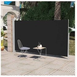  Bočna tenda za dvorište/terasu 160 x 300 cm crna Cijene