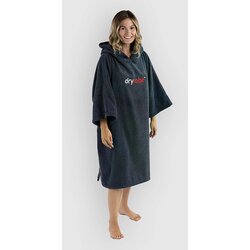 Dryrobe Towel Robe Organic Cotton Surf poncho navy Cene