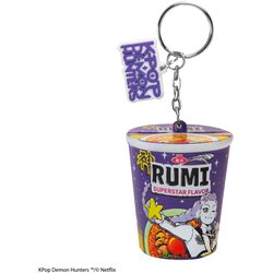 KPop Demon Hunters Rumi Superstar Flavor Noodles obesek za ključe Cinereplicas Cene