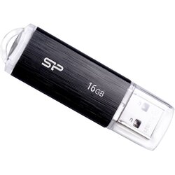 SiliconPower Ultima U02 USB flash drive 16 GB USB Type-A 2.0 Black Cene