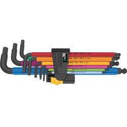 Wera 950/9 Hex-Plus Multicolour Imperial 2 unutarnji šesterokutni komplet kutnih odvijača 9-dijelni Cijene