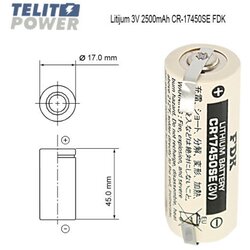FDK baterija Litijum CR-17450SE 3V 2500mAh FDK sa izvodima ( 3144 ) Cene