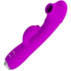 PRETTY LOVE C-TYPE PRETTY LOVE - REGINA RECHARGEABLE VIBRATOR-SUCKER PURPLE Cene