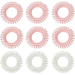 BeastPink Set spiralnih gumica za kosu Pink Cene