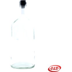 Staklena boca Ploska 500ml + čep Cene