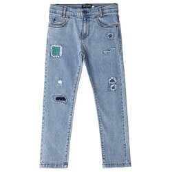 Original Marines hlače denim DDP2127B F modra 104 Cene