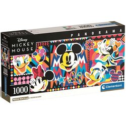 Clementoni Disney: Mickey Miš klasična panorama puzzle od 1000 komada 98x33cm - Cene