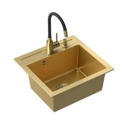 Quadron Set ART JOHNNY 110 + nano PVD zlato/zlato + MAGGIE SLAVINA + DOZATOR, (ART5047G1_3323503PVDG1_D) Cijene