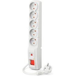 Arcas RÉGUA DE PROTEÇÃO CONTRA SURTOS ACAR F5 5M BRANCA PARA COMPUTADORES, TVS E ELETRODOMÉSTICOS., (5000261671) Cene