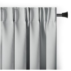 Restilo Svijetlo siva zatamnjujuća/termo izolacijska zavjesa 140x245 cm Pleat – Cene