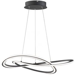 Wofi 10494 - led prigušiva luster na sajli ohio LED/34W/230V Cene