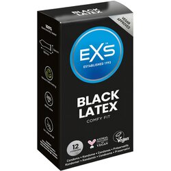 EXS Black - kondom od lateksa - crni (12 kom) Cene