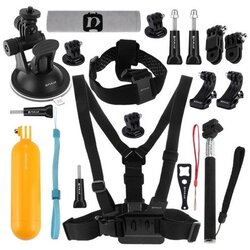 PULUZ dodatki ultimate combo kits za športne kamere PKT18 20 v 1, (20628220) Cene