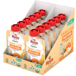 Holle Pire od banane, jabuke, manga i marelice "Banana lama" - Organski 100g , pakiranje 12komada, xxl Cene