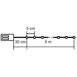 MODEE Lighting ML-C1011 Lampice za jelku sa 100 toplo belih LED dioda,5m toplo bele, 3xAA Cene