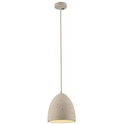 SCHÖNER WOHNEN 12540-42 - Luster na sajli TRAVENTA 1xE27/40W/230V prečnik 21 cm beton Cene