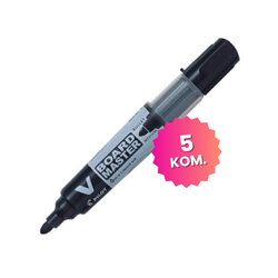 Pilot Komplet markera V Board master, WBMA-VBM-M-B (crna), 5 komada Cijene