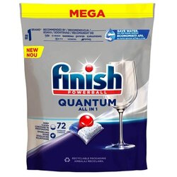 Finish Powerball Quantum All in 1 kapsule za perilicu posuđa, Regular, 72 kom Cene