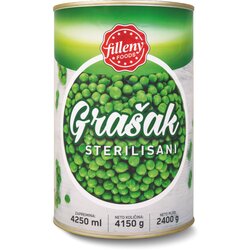 FILLENY FOODS Grasak, 4.1kg Cene