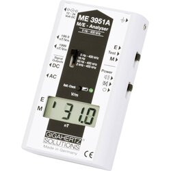 Gigahertz Solutions Gigahertz ME 3951 A Nizka frekvenca (NF)-analizator\, merilnik elektrosmoga 5 Hz - 400 kHz/ (20634327) Cene