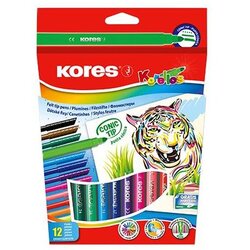 Kores Flomastri, debela mina, 12 kos Cene