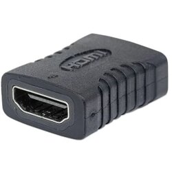 Manhattan HDMI Adapter [1x Ženski konektor HDMI - 1x Ženski konektor HDMI] Crna pozlaćeni kontakti Cijene