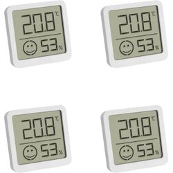 Tfa Dostmann 4er Set Digitales Thermo-Hygrometer mit Komfortzone termo/higrometar bijela Cene