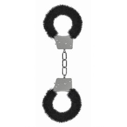 Ouch! Beginner's Handcuffs Furry Black Cijene
