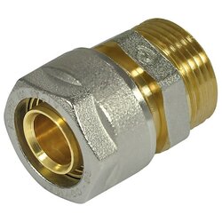 Comisa Navojna spojka (Premer: 20 mm, Zunanji navoj: ¾″, Nikljano) Cene