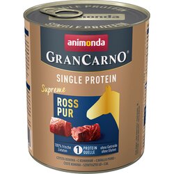 animonda GranCarno Adult Single Protein Supreme 24 x 800 g - Konj Cene