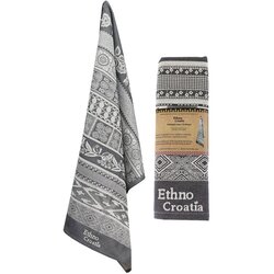 ETHNO Croatia Kuhinjska krpa TAMNA Cene