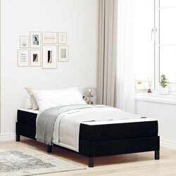 vidaXL Krevet s opruga kutije Ostalo Crna 90 x 200 cm tkanina Cijene