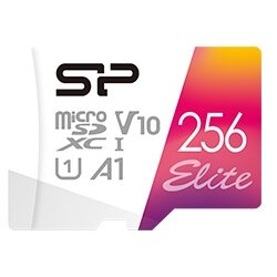 SILICON POWER TW MEMORIJSKE KARTICE 256GB MICRO TF SDXC UHS-I U1,A1,V10 COLOR C10+ADAP Cene