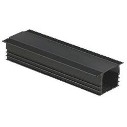 Kanalica za LED traku 22x11,7mm Al nadgradna 2m crna Green Tech Cene