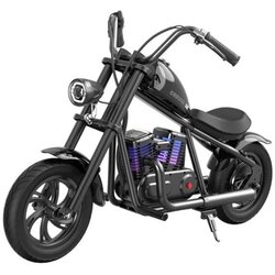 HyperGogo HYPER električni motocikl za djecu GOGO Cruiser 12 Plus, crna Cene